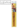 Marabu Pinsel-Set Creativ + School universal, flach/rund, 4er Set, 018400201