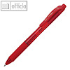 Pentel Tintenroller EnerGel X Liquid, Druckmechanik, 0.35 mm, rot, BL107-B