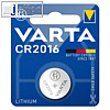 Varta Knopfzelle CR2016, 3.0 V, 90mAh Lithium, 6016101401