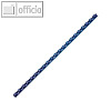 GBC Binderücken CombBind, DIN A4, 21 Ringe, Ø 14 mm, blau, 100 Stück, 4028238
