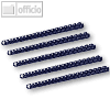 GBC Binder?cken CombBind, DIN A4, 21 Ringe, ? 8 mm, blau, 100 St?ck, 4028234