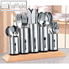 Esmeyer Besteckhalter "Pipes", mit f?nf Halterungen, 300 x 100 x 160 mm, 610-217