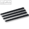 GBC Binder?cken CombBind, DIN A4, 21 Ringe, ? 10 mm, schwarz, 100 St?ck, 4028175