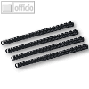 GBC Binder?cken CombBind, DIN A4, 21 Ringe, ? 6 mm, schwarz, 100 St?ck, 4028173
