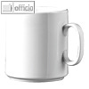 Esmeyer Kaffeebecher "Diane", wei?, Inhalt: 280 ml, H?he: 89 mm, 6 St., 402-316