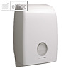 Handtuchspender f?r Interfold-Formathandt?cher, H 399 x B 265 x T 136mm, wei?