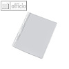 Veloflex Prospekth?llen, DIN A6, PP-Folie, Eurolochung, glasklar, 50 St.,4360500