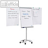 Flipchart PRO, 67 x 95, H?he bis 195 cm, magnethaftend, 2 Arme, auf Rollen, FC81