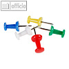 Pinnwandnadeln, ? 10 mm, Spitzenl?nge 10 mm, sortiert, 200 St?ck, 14769E