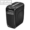 Aktenvernichter Powershred 60Cs, Partikelschnitt 4 x 50 mm, schwarz, 4606101