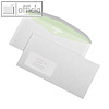 Kuvertierh?lle C6/C5, nasskl., CO2-neutral 75g/m?, Fenster, hochwei?, 1.000 St.