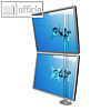Dataflex Viewmate Monitorarm, 2 Monitore vertikal, Tischmontage, 52.672