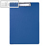 MAUL Schreibplatte / Klemmbrett mit Folienüberzug, DIN A4, blau, 2335237