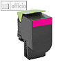 Lexmark Return-Tonerkartusche 802XM, magenta, ca. 4.000 Seiten, 80C2XM0