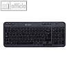 Logitech Tastatur K360, kabellos, für Notebooks, schwarz, 920-003056
