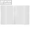 Doppelh?lle f?r Reisepass / Impfpass, 197 x 132 mm, PP, transparent, 20 St?ck