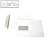 Versandtasche B5, Normfenster, haftklebend, 90 g/qm, weiß, 500 St., 250972