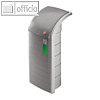 Hailo Wertstoffbeh?lter ProfiLine WSB 120, 120 Liter, Kunststoff, grau, 9120600