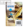 Epson Tintenpatrone T1632, Nr.16XL, 6 ml, cyan, C13T16324012