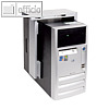 Dataflex Top Grip CPU Halter an Schreibtischplatte, silber, 32.312