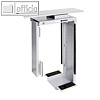 Dataflex Top Grip CPU Halter, 360 Grad drehbar, ausziehbar, silber, 32.322