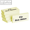officio Haftnotizen bedruckt: "Für Ihre Akten", 5 Stück, 1301010107