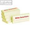 officio Haftnotizen bedruckt: "Bitte beachten:.......", 5 St?ck