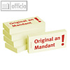 officio Haftnotizen bedruckt: "Original an Mandant!", 5 Stück
