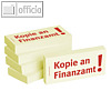 officio Haftnotizen bedruckt: "Kopie an Finanzamt!", 5 Stück