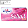 Fripa Toilettenpapier Select, 3-lagig, 100 x 130 mm, hochweiß, 8er-Pack, 1030808