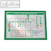 Durable Inforahmen DURAFRAME®, DIN A3, selbstklebend, grün, 2 Stück, 4873-05