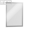 Durable Inforahmen DURAFRAME?, DIN A4, selbstklebend, silber, 10 St?ck, 4882-23