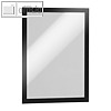 Durable Inforahmen DURAFRAME?, DIN A4, selbstklebend, schwarz, 2 St?ck, 4872-01