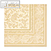 Servietten ROYAL Ornaments, 1/4-Falz, 40 x 40 cm, champagner, 160 St., 17054