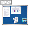 Franken Textiltafel PRO, 1.200 x 900 mm, Filz: blau, PT830303