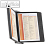 SHERPA? Display System STYLE WALL 10, Wandhalterung, mit 10 Tafeln, 585401