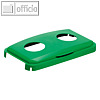 Abfalldeckel DURABIN Lid 60, Einwurfl?cher f?r Dosen / Flaschen, gr?n