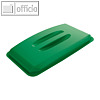Durable Abfalldeckel DURABIN Lid 60, mit Griffmulde, gr?n, 1800497020