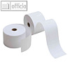 KORES Thermorollenpapier, 80 x 80 x 12 mm/78 m, wei?, 5 St?ck, 27741169