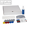 MAUL Whiteboard Zubeh?r-Set, 4 Marker+1 5 Magnete + Wischer + Reiniger, 6385909