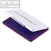 officio Stempelkissen Gr??e 2, 7 x 11 cm, Metall-Geh?use, violett