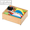 Moderationsbox Compact, Moderationsbedarf, Massivholzkiste 35 x 27 x 18 cm