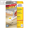 Universal-Etiketten, 96 x 16.9 mm, abl?sbar, 5 Bogen EXTRA / 960 St?ck