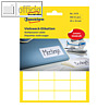Zweckform Mini-Organisations-Etiketten, 29 x 18 mm, weiß, 960 Etiketten, 3319