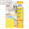 Zweckform Mini-Organisationsetiketten, 35.6 x 16.9 mm, 2.000 St?ck, L7632-25