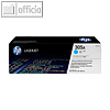 HP Lasertoner 305A, ca. 2.200 Seiten, cyan, CE411A