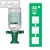 Augensp?l-Station, Komplettset zur Wandmontage, inkl. 500 ml Sp?lung, 50011