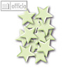 Herma Leuchtsticker Sterne, mini | aus Kunststoff