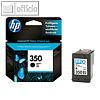 HP Tintenpatrone Nr.350, 4,5 ml, schwarz, CB335EE