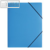 Gummizugmappen "Lucy Colours", DIN A4, 245 x 320 x 10 mm, hellblau, 21613-13